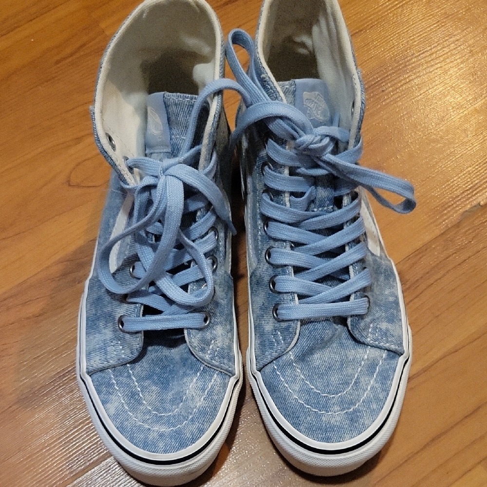 Vans Blue High-Top Sneakers